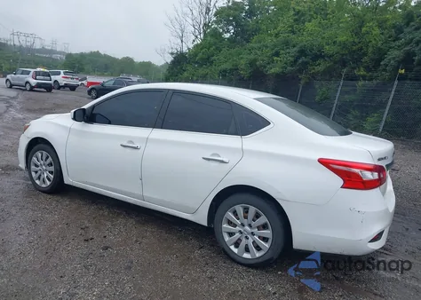 2016 Nissan Sentra Fe+ S/S/Sl/Sr/Sv z USA, uszkodzony, nr VIN 3N1AB7AP4GY255353